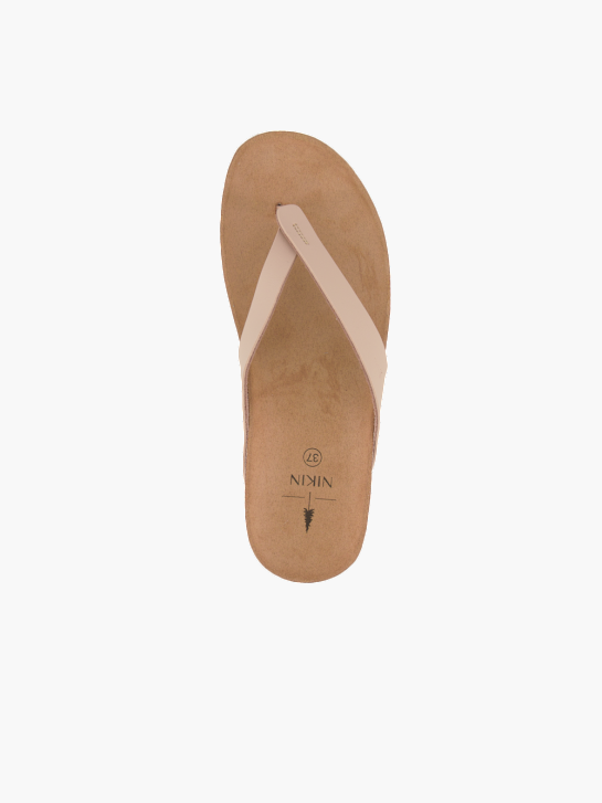 NIKIN Pantoletten-Zehentrenner Beige
