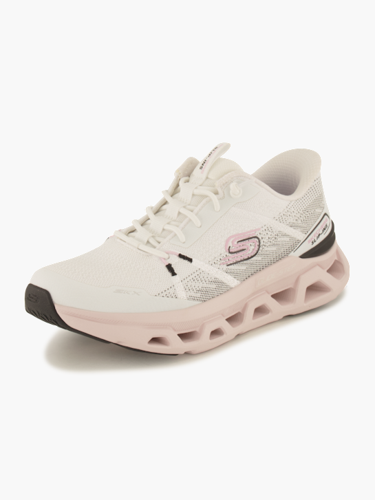 Skechers HANDS FREE SLIP-INS GLIDE STEP Sneaker Weiss | Ochsner Shoes